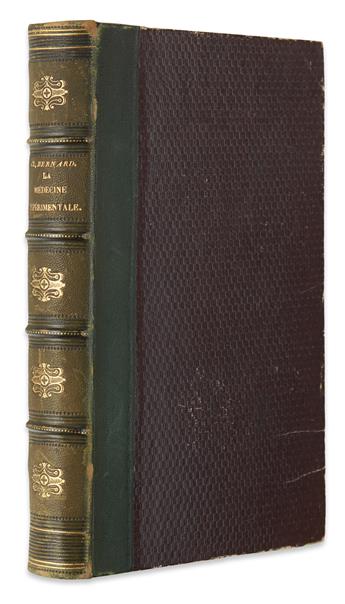 BERNARD, CLAUDE.  Introduction à lÉtude de la Médecine Expérimentale.  1865 [i. e., 1866]